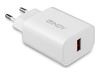 LINDY 18W Single Port USB Type A Charger