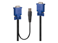 LINDY 1m Combined KVM and USB Cable