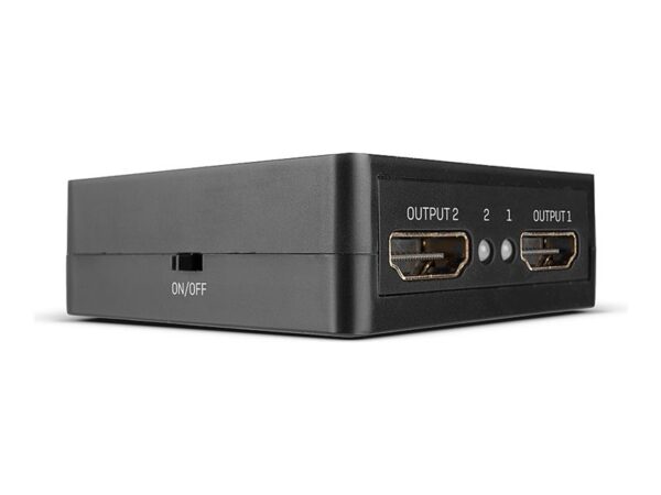 LINDY 2 Port HDMI 18G Splitter Compact
