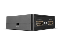LINDY 2 Port HDMI 18G Splitter Compact