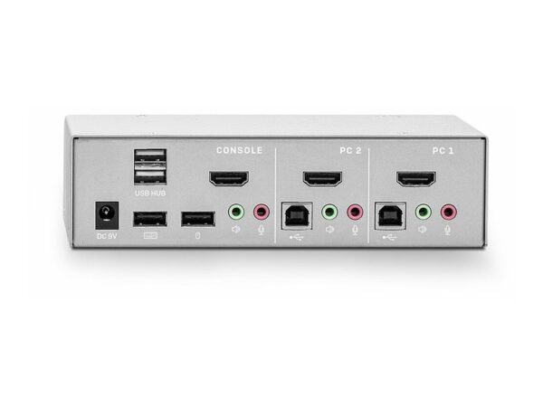 LINDY 2 Port HDMI 4K60 & USB KVM Switch