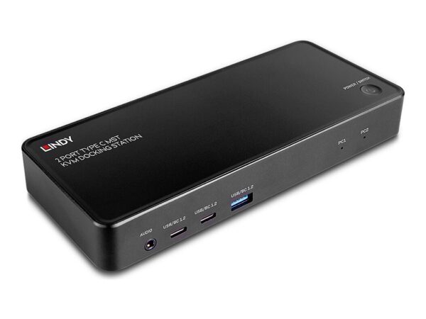 LINDY 2 Port Type C MST KVM Docking Station