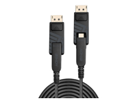LINDY 20m Fibre Optic Hybrid Mini DP