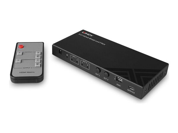 LINDY 2×2 HDMI 8K60 Matrix