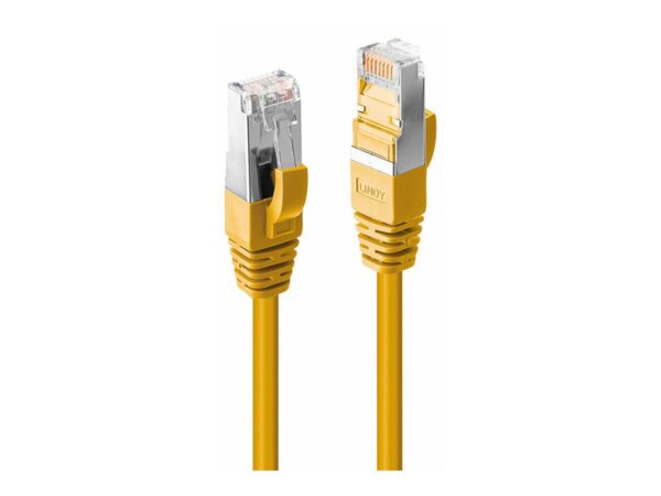 LINDY 2m Cat.6A S/FTP LSZH Cable Yellow