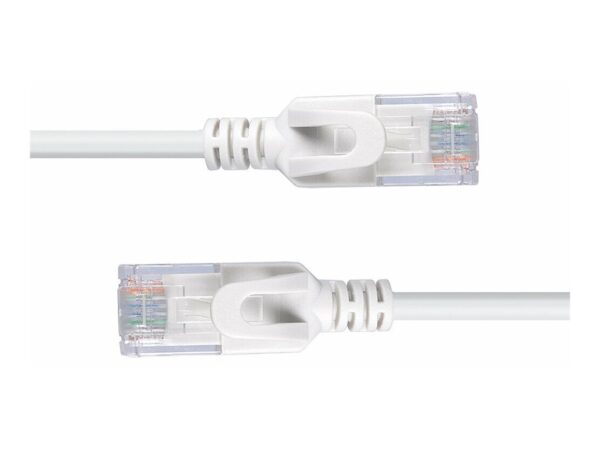 LINDY 2m Cat.6A U/UTP Ultra Slim Network Cable Grey