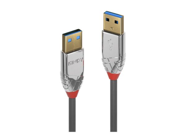 LINDY 2m USB 3.0 Type A/A male/male Cable Cromo Line 5 Gbit/s