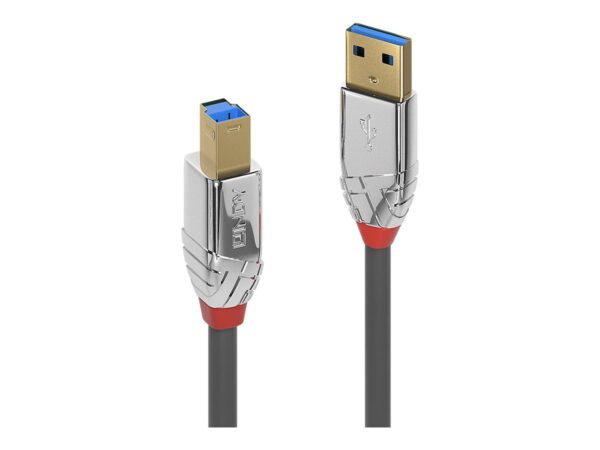 LINDY 2m USB 3.0 Type A/B Cable Cromo Line 5Gbit/s