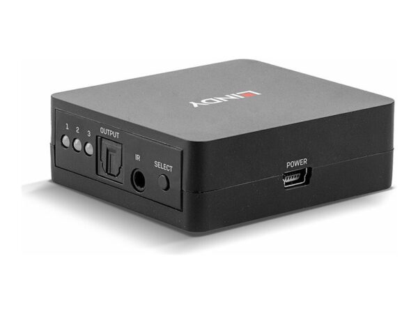 LINDY 3 Port TosLink Optical Audio Switch