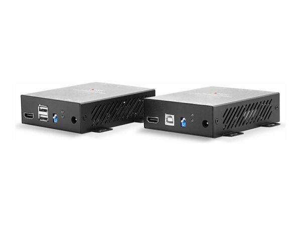 LINDY 300m Fibre Optic HDMI 18G & USB KVM Extender