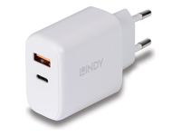 LINDY 30W USB Type A & C Charger