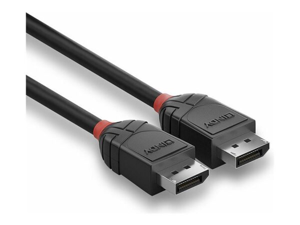 LINDY 3m DisplayPort 1.2 Cable Black Line