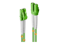 LINDY 3m Fibre Optic Cable LC/LC 50/125um OM5 LC Male to LC Male