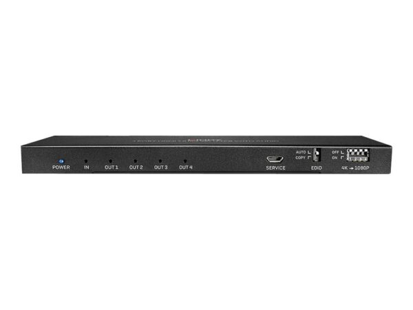 LINDY 4 Port HDMI 2.0 4K60 Splitter – 18GBit/s HDMI 2.0 with Audio