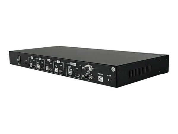 LINDY 4 Port HDMI 4K Quad View KVM Switch HDMI 2.0 & USB