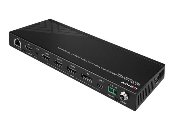 LINDY 5×2 Seamless Presentation Switch HDBaseT Extender