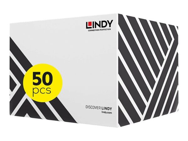 LINDY 5m Cat.5e U/UTP Patch Cable 50pcs Colour Code EIA/TIA 568B
