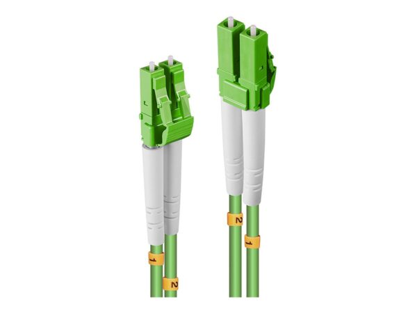 LINDY 5m Fibre Optic Cablel LC/LC 50/125um OM5 LC Male to LC Male