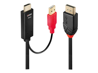 LINDY 5m HDMI DisplayPort Adapter Cable