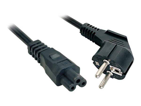 LINDY 5m Schuko to IEC C5 Mains Cable