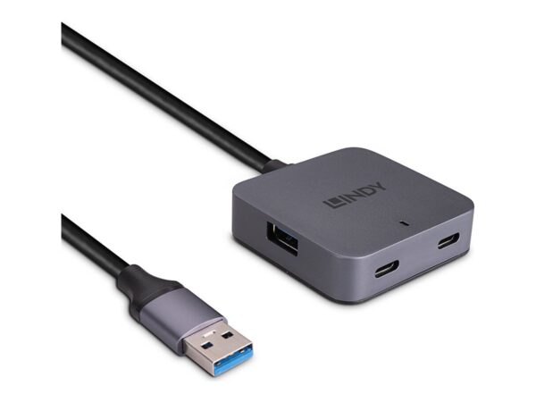 LINDY 5m USB 3.0 Hub 4 Ports