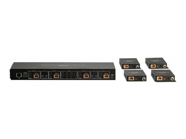 LINDY 70m Cat.6 4×4 HDMI 18G Matrix Extender