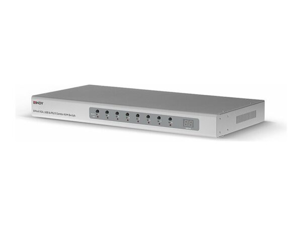 LINDY 8 Port VGA USB & PS/2 Combo KVM Switch