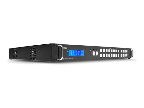 LINDY 8×8 HDMI 18G Matrix with Video Wall Scaling
