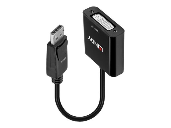 LINDY Adaptateur DisplayPort vers DVI-D actif