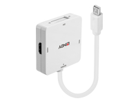 LINDY Adaptateur Mini DP 1.2 vers HDMI 4K30 DVI VGA