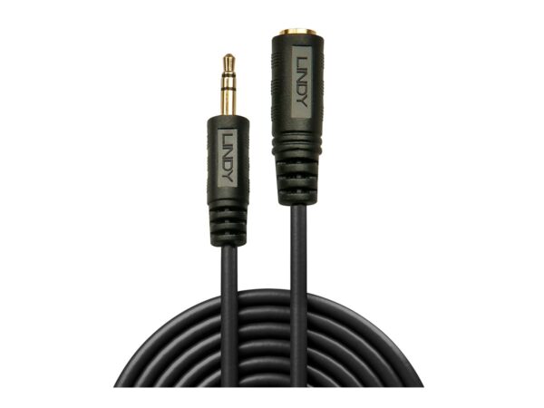 LINDY Audio Extension 3.5mm Stereo 10m 3.5mm S. Jack m/f gold plated