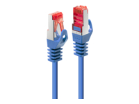 LINDY Basic Cat.6 S/FTP Cable Blue 0.3m Patch Cable