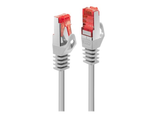 LINDY Basic Cat.6 S/FTP Cable Grey 2m Patch Cable