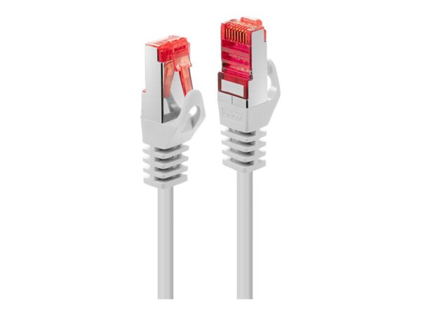 LINDY Basic Cat.6 S/FTP Cable White 1m Patch Cable