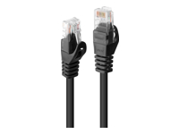 LINDY Basic Cat.6 U/UTP Cable Black 2m