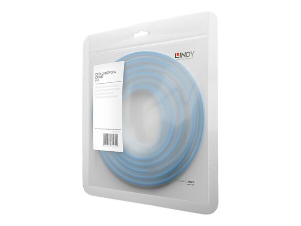 LINDY Basic Cat.6 U/UTP Cable Blue 3m