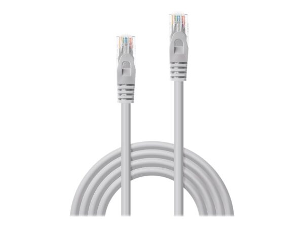 LINDY Basic Cat.6 U/UTP Cable Grey 10m