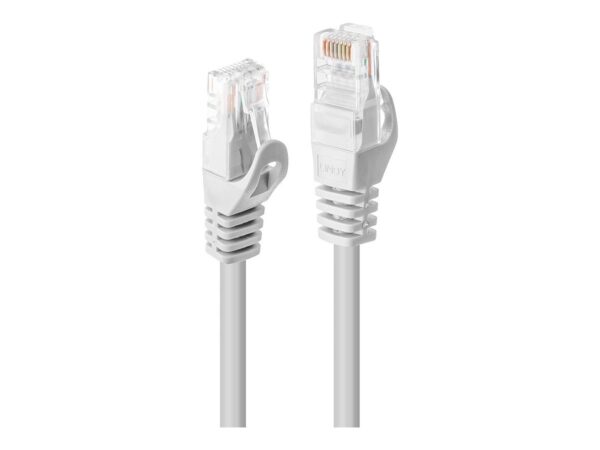 LINDY Basic Cat.6 U/UTP Cable White 0.5m