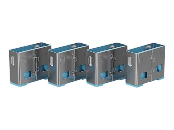 LINDY Bloqueurs de ports USB 10 pièces Bleu