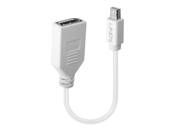 LINDY Câble adaptateur Mini DP M vers DP F Premium blindé