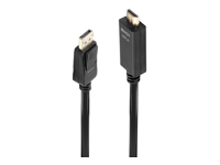LINDY Câble DisplayPort vers HDMI 4K30 DP:passif 1m