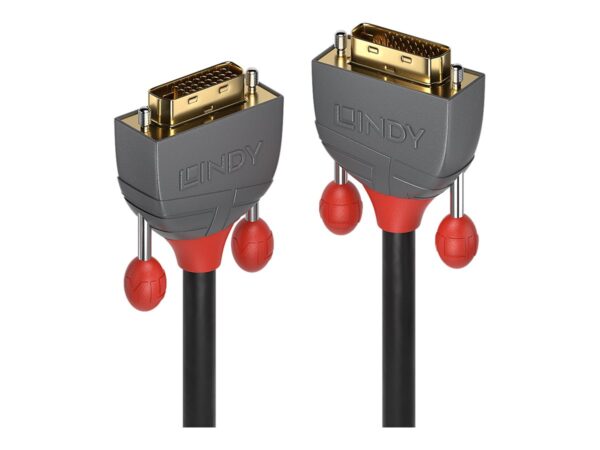 LINDY Câble DVI-D Dual Link Anthra Line 2m