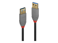 LINDY Câble USB 3.0 Type A Anthra Line 0.5m