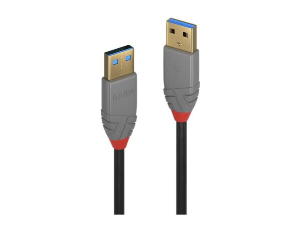 LINDY Câble USB 3.0 Type A Anthra Line 5m