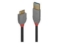 LINDY Câble USB 3.0 Type A vers Micro-B Anthra Line 0.5m