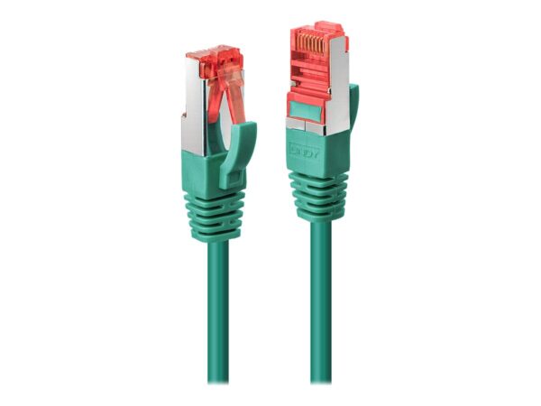 LINDY Cat.6 S/FTP Cable green 0.3m Patchcable