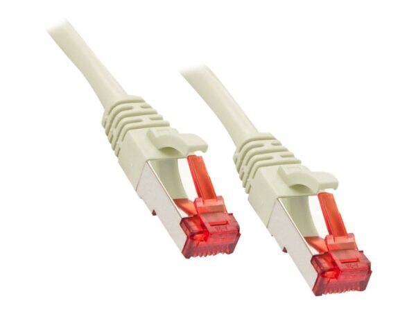 LINDY Cat.6 S/FTP Cable grey 0.5m Patchcable