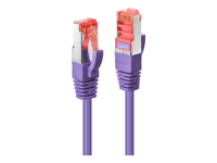 LINDY Cat.6 S/FTP Cable Purple 3m Patch Cable