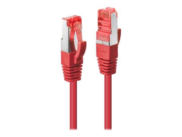 LINDY Cat.6 S/FTP Cable red 0.5m Patchcable