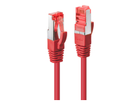 LINDY Cat.6 S/FTP Cable red 0.5m Patchcable